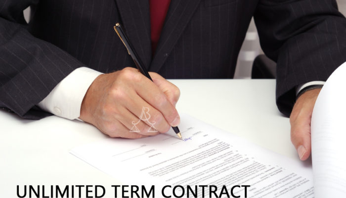 Unlmited Term Contract
